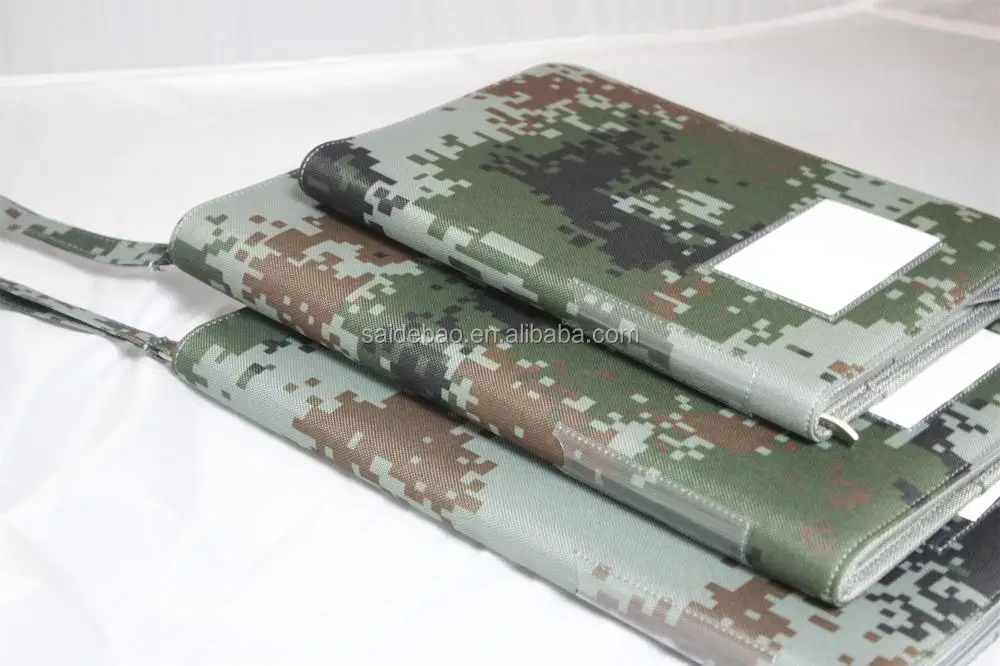 High Quality Different Size Military Camouflage File Folder,Military