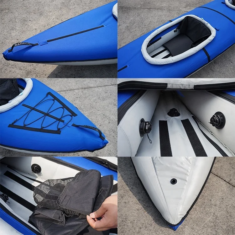 Inflatable Air Pvc Kayak With Cover For 2 Person Buy Inflatable Kayak