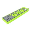 Top Model Multi Purpose Socket 3 Outlet Surge Protector Power Strip 5 m With 6 USB Port