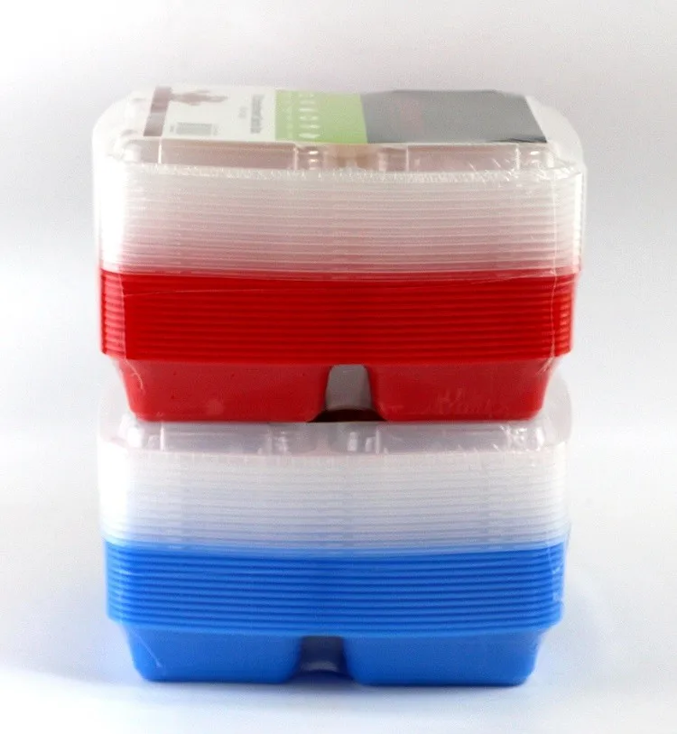 Hot Selling Bpa Free Plastic 3 Compartment Food Storage Containers