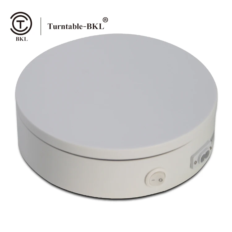 Turntablebkl 20cm 360 Degree Rotating Electric Portable Display Stand