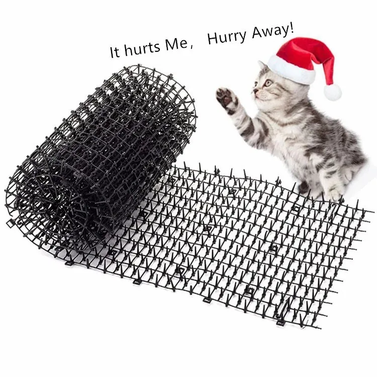 Outdoor Little Animal Prevention Spike Strip Cat Pet Shock Deterrent