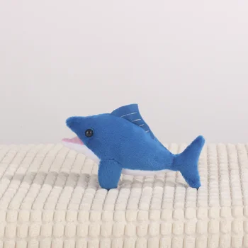 plush shark keychain