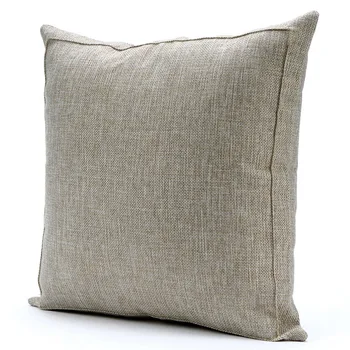 Throw Pillow Case Linen Decorative Cushion Cover Handmade Thick Throw Pillow Case Linen Decorative