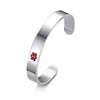 Yiwu Meise Stainless Steel Medical Alert ID Polished Bracelet
