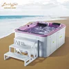 Hot Family used Luxury Whrilpool massage bathtub For 3 Persons