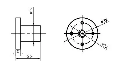 screw lead linear motor nema stepper printer 3d stepping length hybrid p2 lend connector wire option