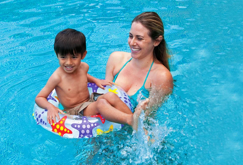Intex 20" 51cm Inflatable Swim Rings 3-6 yrs children child's Swim pool Ring 