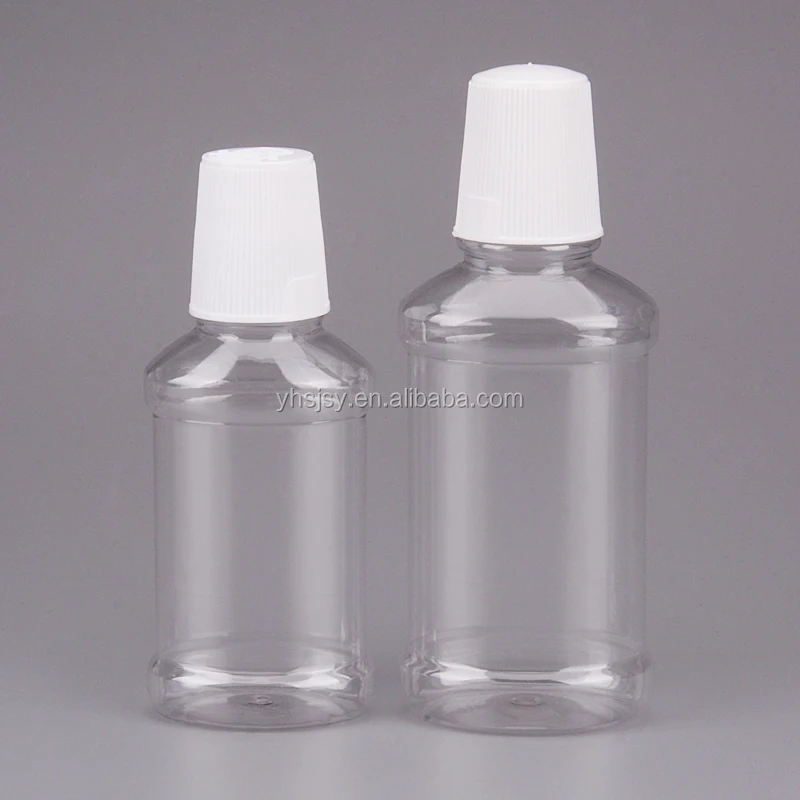 500ml Empty Round Plastic Bottle Mouthwash - Buy Plastic Bottle ...