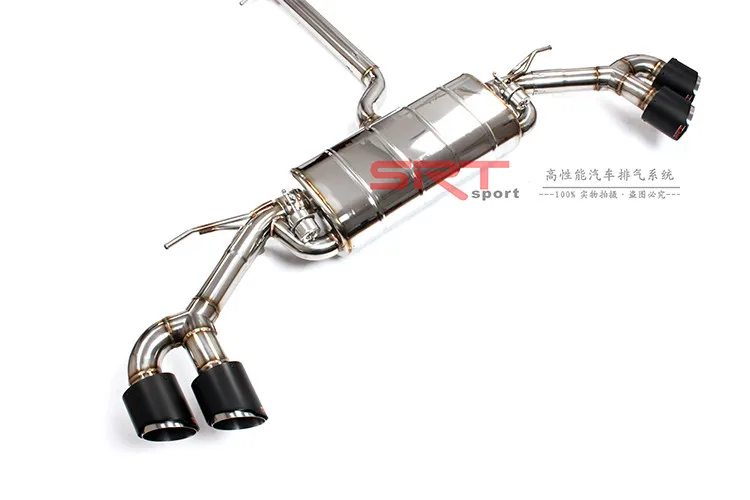 Exhaust Pipe For Bmw X5 Titanium Exhaust Catback With Quad Double Tip