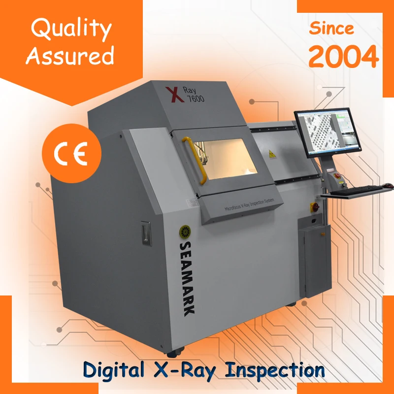 High Resolution Smt Equipment Bga Pcb Xray Inspection Machine X7600