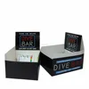 custom printed protein bar/chocolate bar counter display packaging boxes for candy