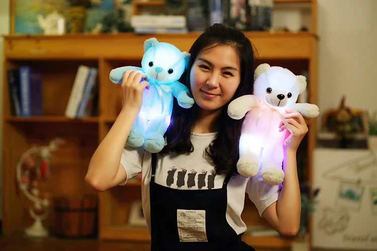 teddy bears that light up