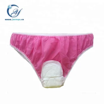 ropa interior desechable para mujer