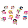 hot sale plastic silicone pvc cartoon kids finger ring wholesale child ring cute rubber gift ring