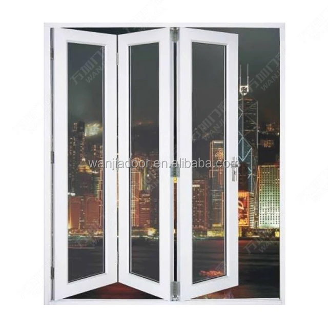 Foshan Wanjia Factory Pvc Plastic Bifold Door Buy Plastic Bifold