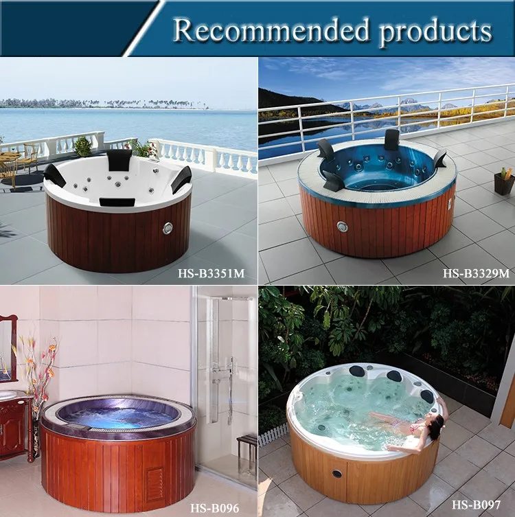 Large Outdoor Spa Pool,Circular Hot Tub,4 Person Hot Tub Dimensions