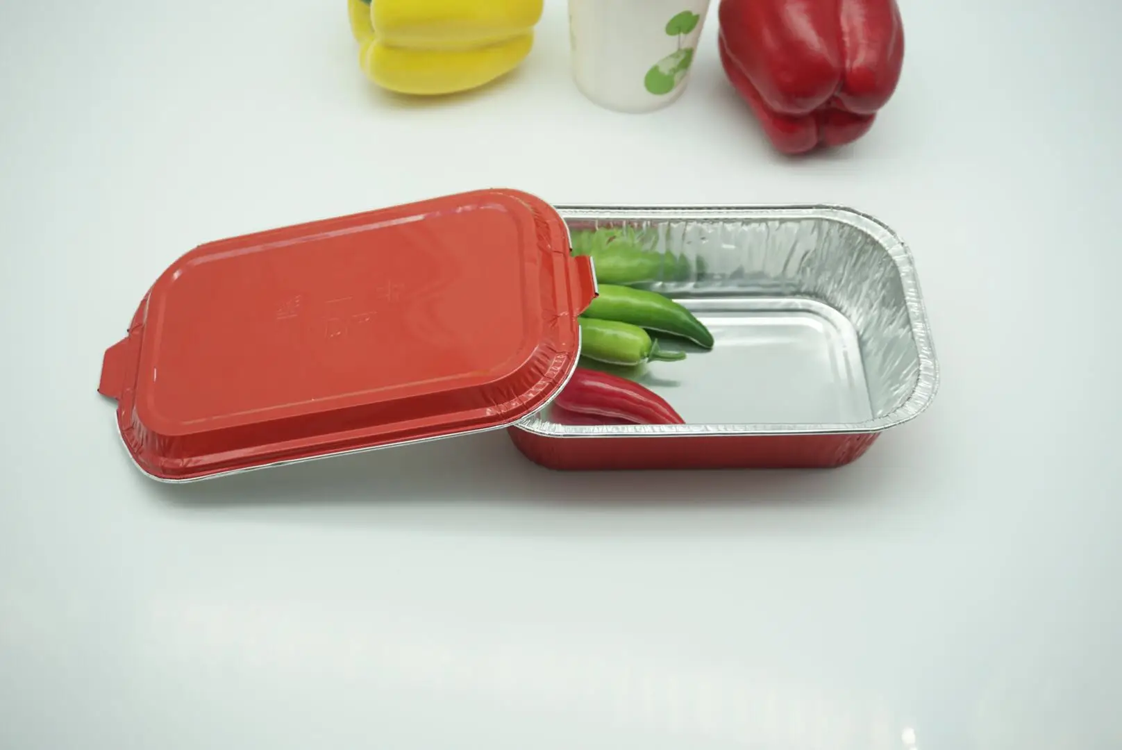 Coated food grade airline catering aluminum foil containers/tray/box