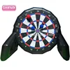 Factory sale various outdoor two sided soccer inflatable football dart bullseye field game