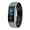 2019 F6 cicret smart bracelet bluetooth waterproof IP68 heart rate detection blood oxygen and sleep cicret wristband