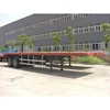 High Quantity 3 axles 40 ft flatbed container semi trailer with best price