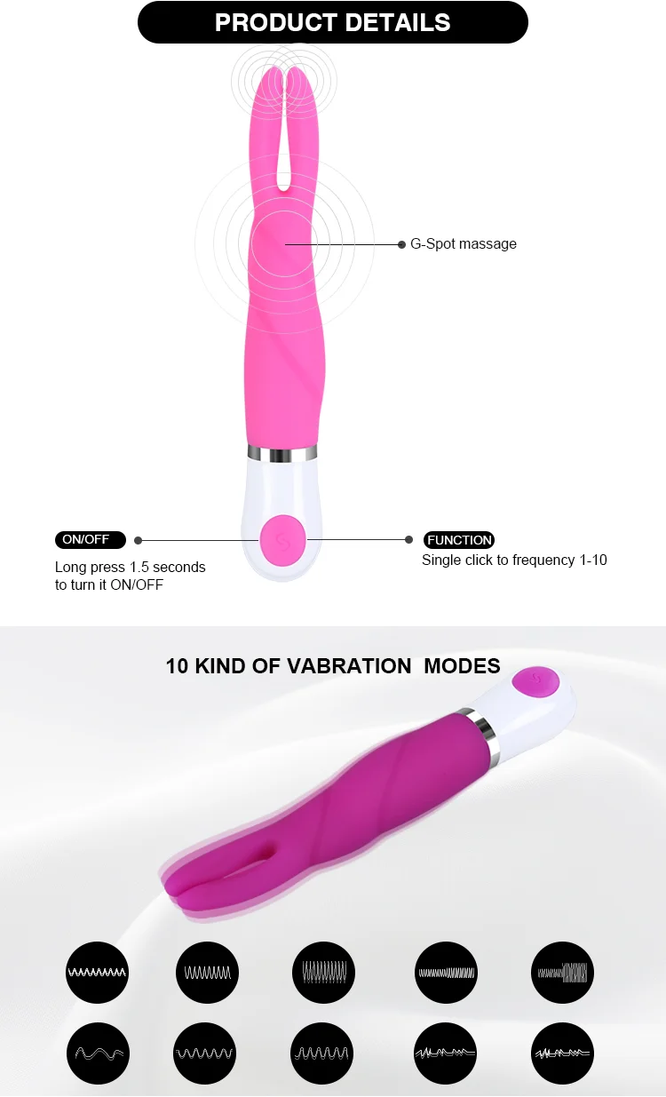 Игрушка здоровья комфорта взрослая для Massager влагалища G-пятна женщин