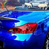 Hot selling 1.52x30m air free channel blue chrome car wrap film with best quality