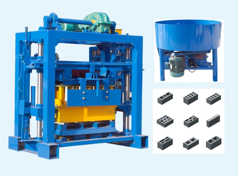 Concrete Block Machine Qt402 Prices Of Block Moulding Machine In Ghana