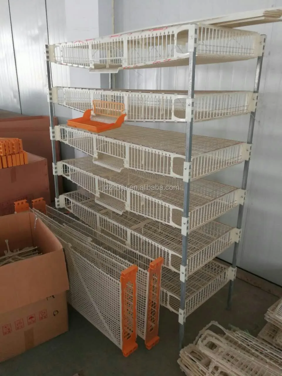 Pvc Plastic Quail Cage For Quail Farm Equipment Hjqc400b Buy Plastic