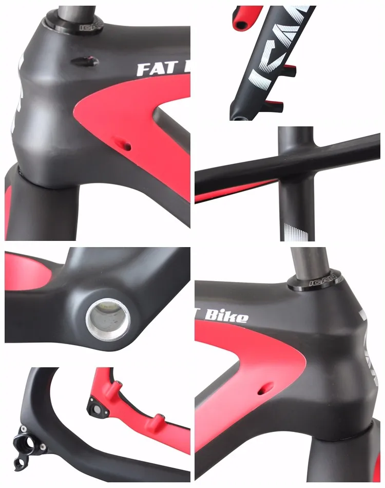 Ican 26er 4.0"/4.8" Tire Fat Bike Frame Carbon Buy Carbon Fat Bike