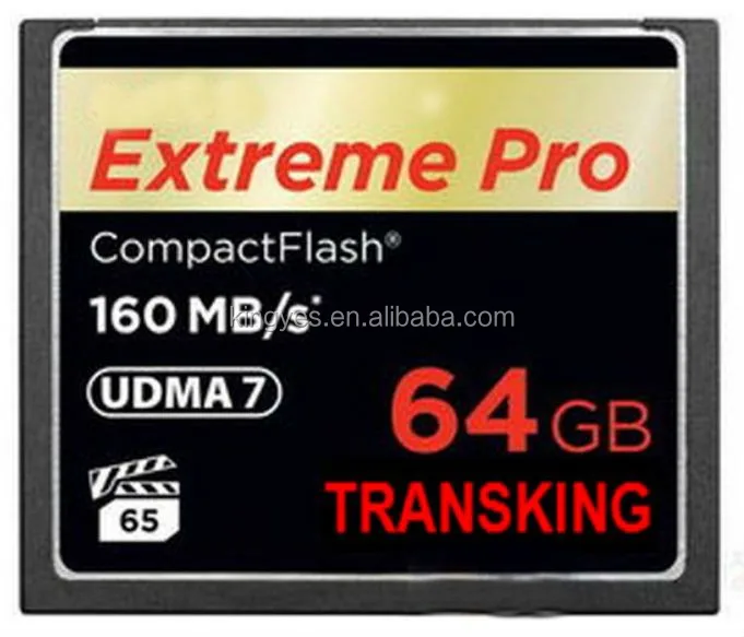 compact flash cf card memory card 64gb extreme pro 1067x 160mb/s