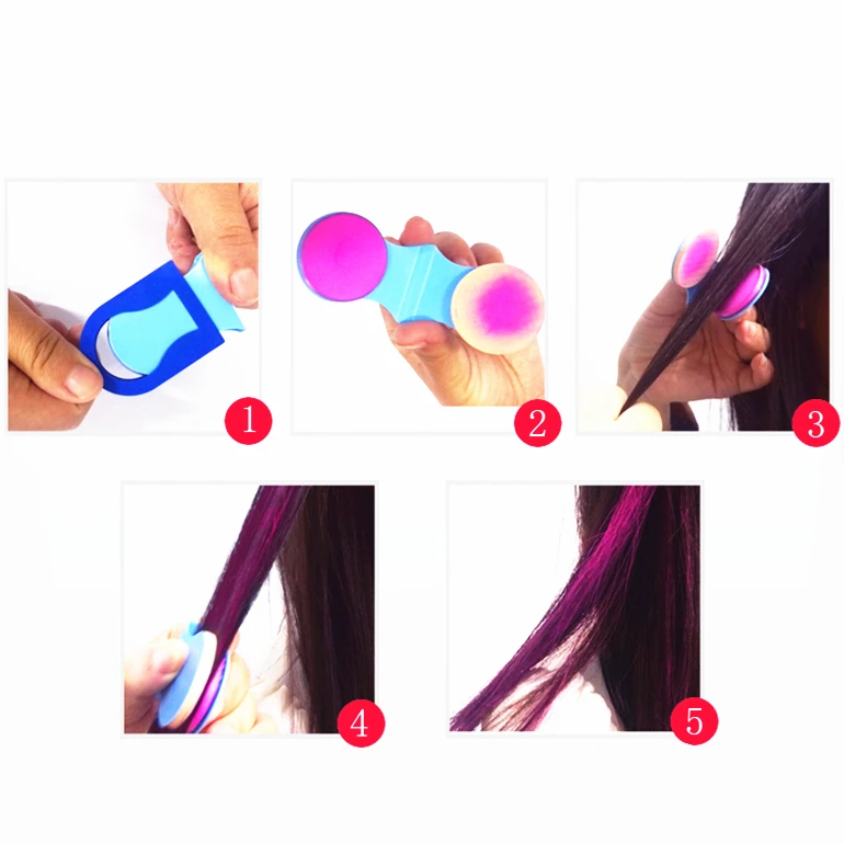 Как снять мелки для волос