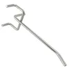 Supermarket hole back plate metal pegboard display hooks