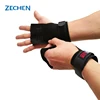 Cross fit grips leather palm protectors gym gloves weight lifting