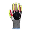 KRSC Wholesale Intimate Design Forklift Anti Slip Anti Impact MechincTerry Cloth Industrial Safety Work Gloves