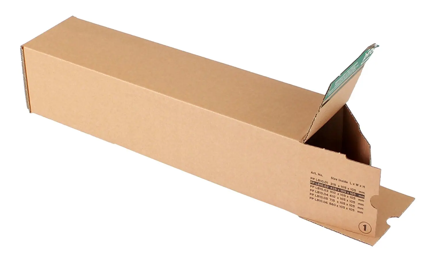 Buy Kurtzy Brown Postal Cardboard Boxes 10 Pcs - Kraft Cardboard