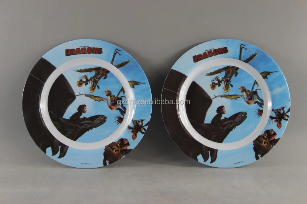 Popular Style Melamine Round Plate For Preschooler