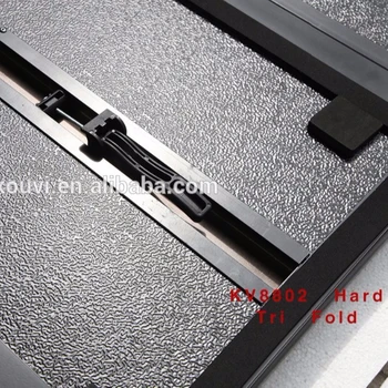 Kv8802 Hard Tri Fold Tonneau Cover Truck Bed Locking Pickup Truck Covers For 2012 Mazda Bt50 Double Cab Buy 2012 Mazda Bt50 Hard Tri Fold Truck Locking Cover Product On Alibaba Com