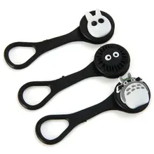 3pcs Cartoon Cable Ties Earphone Cord Organizer Wrap Cable Winder for Headphones Earphones -P28