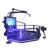 Interactive Virtual Reality 9D VR Walking Shooting Simulator Fight Games Walking Platform With Htc Vive