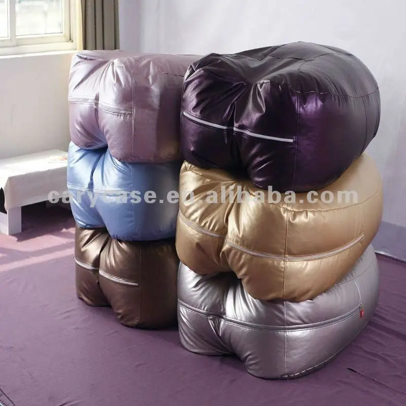 Coração beanbag, moda do saco de feijão, sala de estar sentado ...