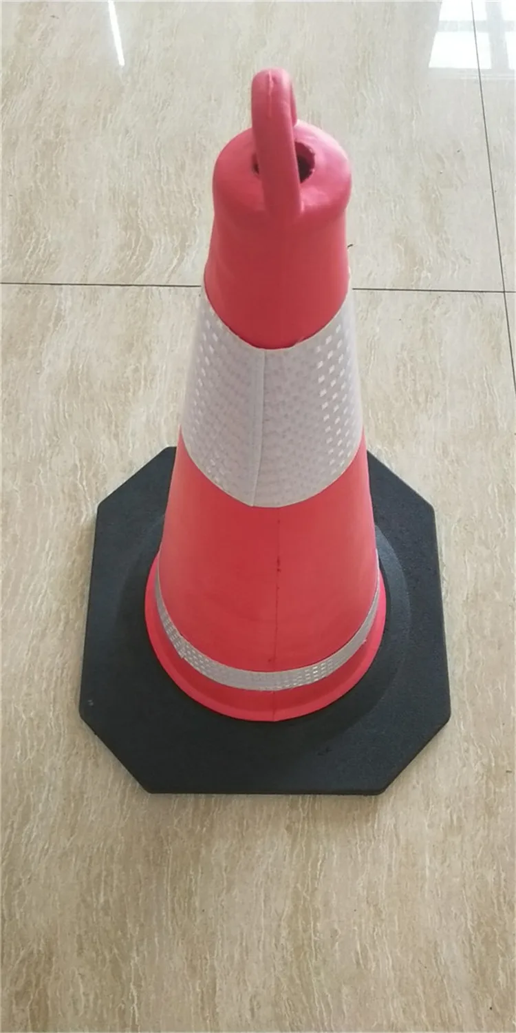 70cm with top ring EVA foam road cone safety cone traffic cone