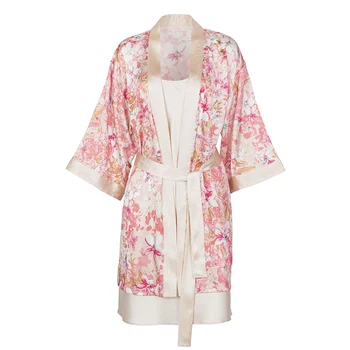 silk robe nightwear