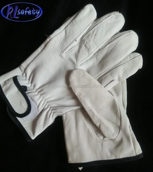 mens white winter gloves