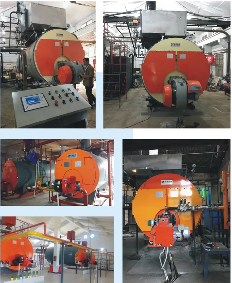 Ecofriendly 2 Ton Industrial Light Oil Steam Boiler For Pharmaceutical
