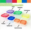 Portion Control Containers (7pcs) Meal Prep and Food Storage System for Diet and Nutrition Portion Control Containers - High
