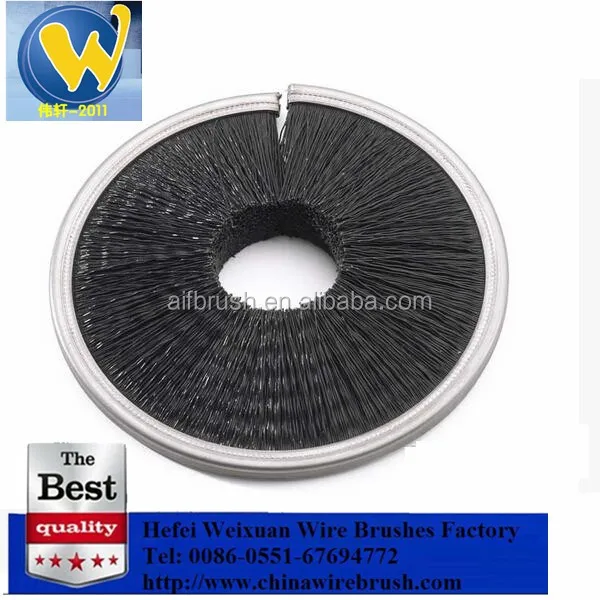 Inwards Spiral Nylon Wire Rope Cleaner Brushes For Remove Em Cables