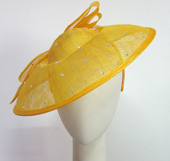 yellow church hats