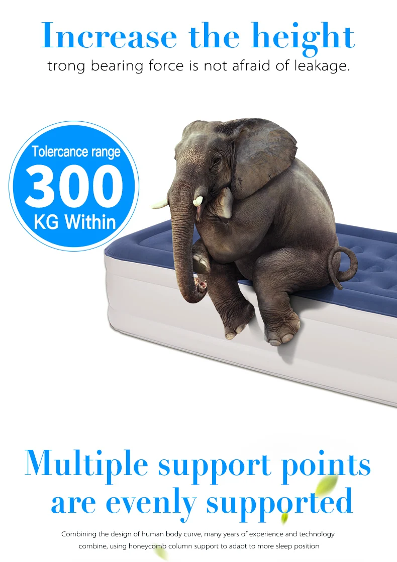 Mirakey stock new style air mattress air bed  hot sale in USA and Europe stock inflatable air bed and inflatable mattress