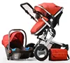 Factory 3-in-1 car seat travel system luxury 3 in 1 baby stroller